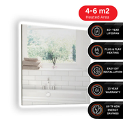320W Solstice Back-Lit Mirrored Infrared Heating Panel
