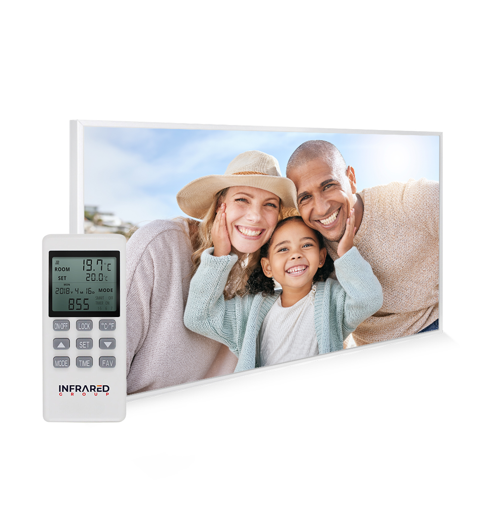 580W Personalised Image NRGPRO Infrared Heating Panel - Electric Wall Panel Heater