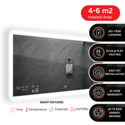 350W Solstice Back-Lit Infrared Smart Mirror