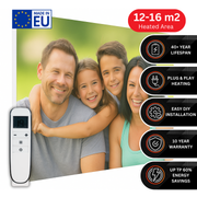 900W Personalised Image NRGPRO+ Infrared Heating Panel - Electric Wall Panel Heater