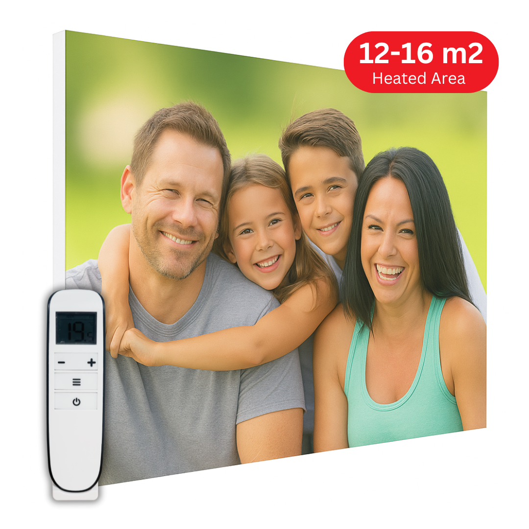 900W Personalised Image NRGPRO+ Infrared Heating Panel - Electric Wall Panel Heater