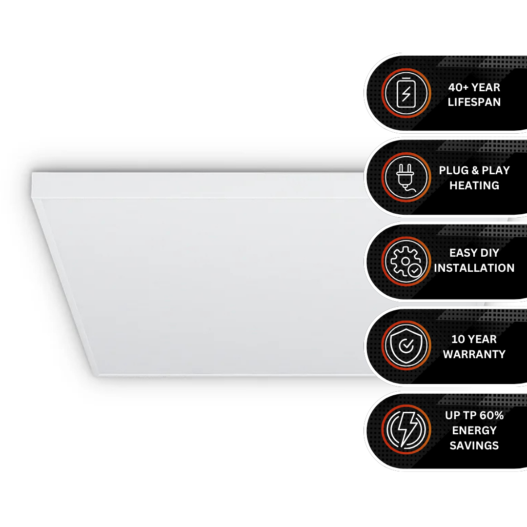 Classic Lite Infrared Heating Panel (Ceiling Mounting Only)